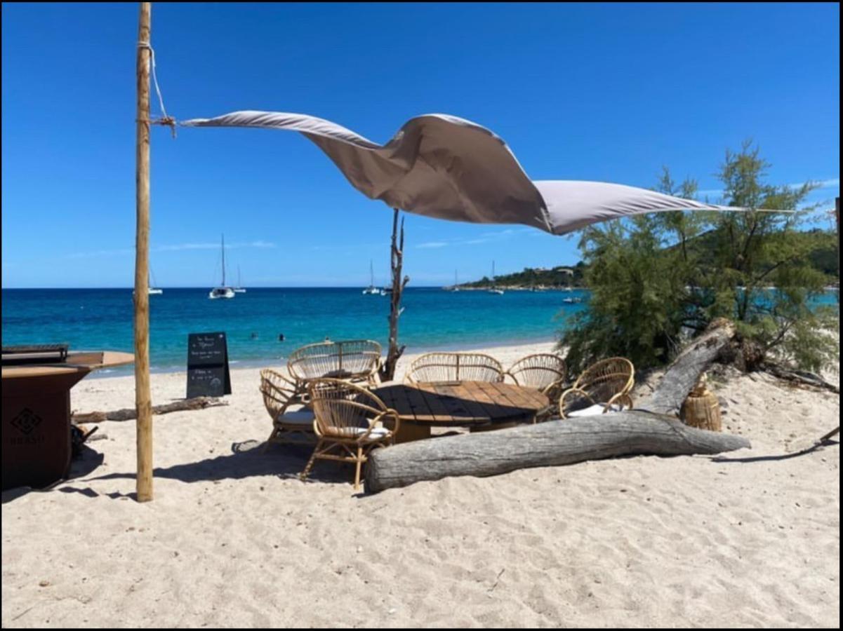 Les Lodges De La Plage U Dragulinu ساري سولينزارا المظهر الخارجي الصورة